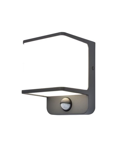 Applique murale LED d'extérieur DOBLO avec détecteur de mouvement, 14W 1930Lm, 4000K