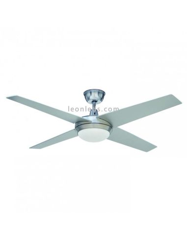 Ventilateur de Plafond Marinada Ø132 CM 13W Avec Lumière Led Grise par Exo Lighting | leonleds