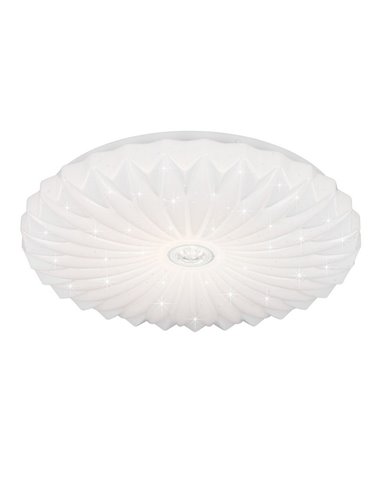 Plafón de Techo LED Regulable, Función Memoria 18W 1900Lm 2700-6000K Efecto Estrella