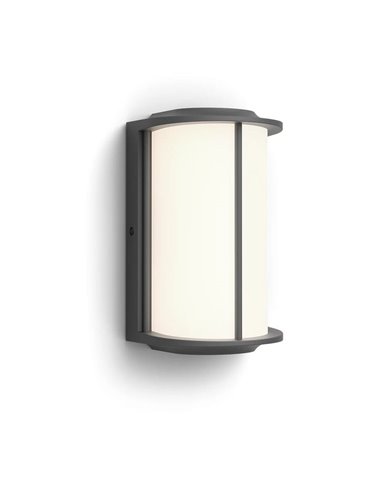 Applique d'extérieur LED REESE, ultra-efficace, anthracite 4,3W 800Lm, 2700K