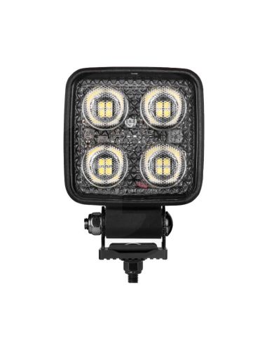 Lampe de travail LED carrée 2 976 lm 12 V 24 V | Feu de recul homologué R10 R23