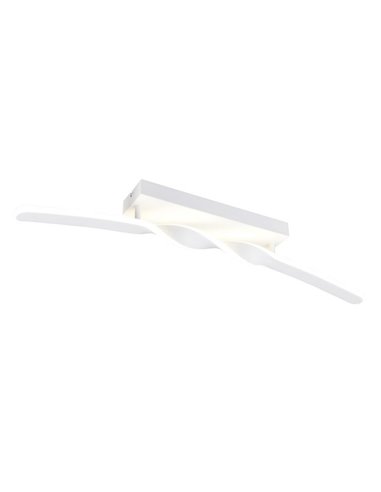 Luminária de teto LED GINKO estilo moderno 18W 1980Lm branco quente 3000K IP20