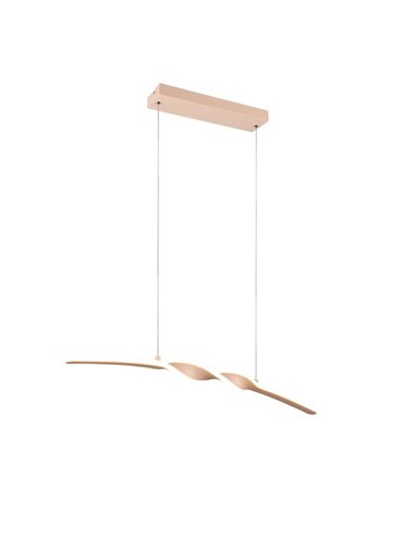 Lampe suspension LED barre avec lumière GINKO hauteur réglable 3000K 18W IP20