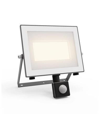 Projecteur à détecteur de mouvement ultra-efficace LOIS, 24 W 3 000 K/5 000 K 4 450 lm/45 000 lm