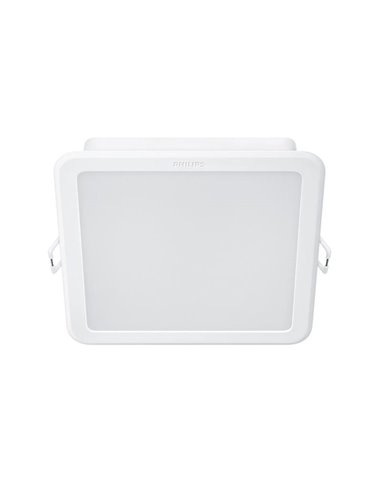 Downlight LED carré MESON 12,5W avec optique entrelacée, éblouissement réduit 900Lm/960Lm, 3000K/4000K/6500K