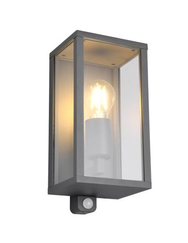 Lâmpada com sensor de movimento para iluminação de parede externa GARONNE, excl. 1x E27 máx. 60W IP44 201869142