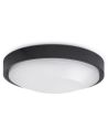 Plafón LED Exterior potente FLOC D320 30W IP65 3000Lm 3000K Negro 1049B-L3130B-02