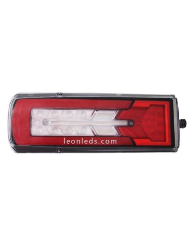 Feu arrière LED 12/24V 8 Fonctions 26075 de Lucidity pour têtes de tracteur progressif intermittent | Éclairage LeonLeds