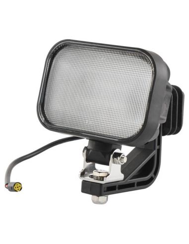 Lampe de travail LED rectangulaire avec support 4200 lumens | 10-30 V | Classe 5 | Compatible avec Case IH, New Holland, Steyr