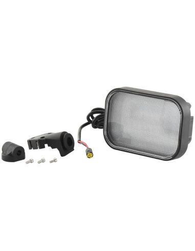 Faro de Trabajo LED rectangular Swivel soporte lateral 4200 Lúmenes | 10-30V |Compatible con Case IH, New Holland, Steyr