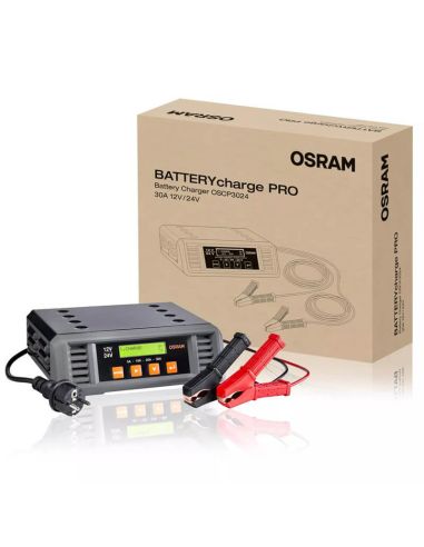 Cargador de Batería Profesional OSRAM BATTERYcharge PRO 30A - 12V/24V Osram