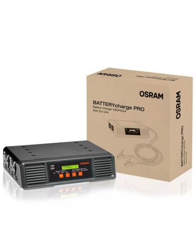 Carregador de bateria profissional OSRAM BATTERYcharge PRO 50A - 12V/24V Osram