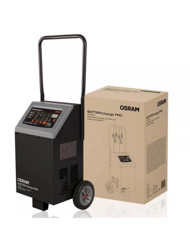 Cargador de Batería Profesional OSRAM BATTERYcharge PRO 60A - 12V/24V con Función de Arranque OSCP60T