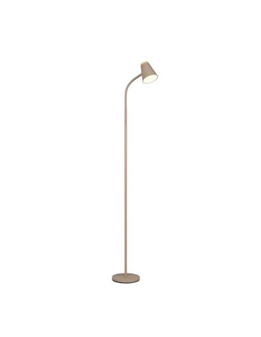 Lampadaire LED PONGO avec bras dimmable et interrupteur intégré 4,5W 1x 500lm 3000K IP20 Beige