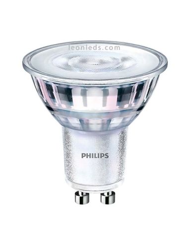 Ampoule LED Philips CorePro Crystal GU10 | LeonLeds Philips 120º Cristal Dimmable | Éclairage LeonLeds