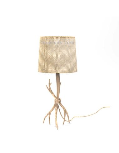 Lampadaire de table rustique série Sabina 6181 par Mantra | Éclairage LeonLeds