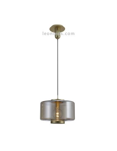 Plafonnier en bronze vintage | Lampe à suspension Jarras 6192 | Plafonnier pas cher | leonleds