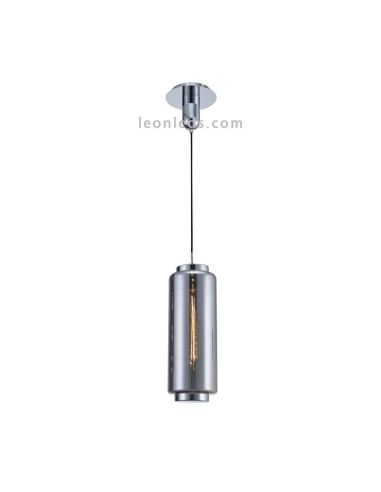 Plafonnier Vintage Moderne | Lampe suspendue moderne | Plafonnier chromé | leonleds