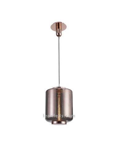 Plafonnier Vintage Moderne | Lampe à suspension contemporaine 6193 | Plafonnier en cuivre | leonleds