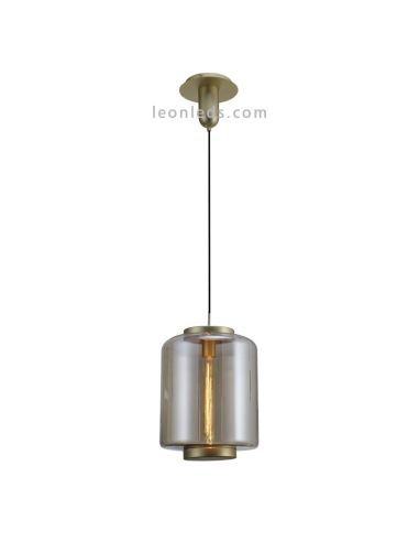 Plafonnier Vintage Moderne | Lampe à suspension contemporaine 6195 | Plafonnier en bronze | leonleds