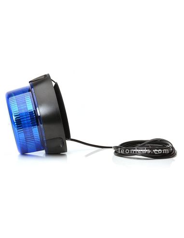 Gyrophare voiture 8W 800LM 8-LED Rouge Bleu Lumière 3-Modes Angle