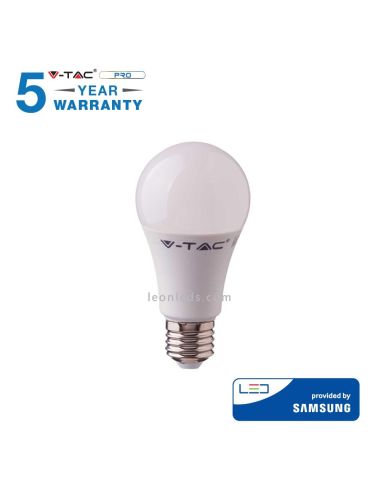 Lâmpada LED padrão E27 A60 | Vtac Pro A60 E27 231 | Lâmpada LED E27 | LeonIluminação leds