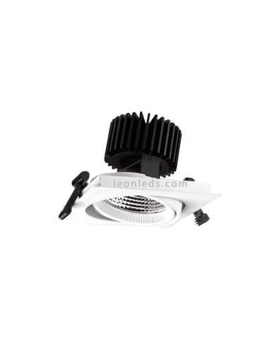 Spot carré LED Aster 1C spécial viandes rouges | Downlight LED Leds Factory alimentation spéciale | Éclairage LeonLeds