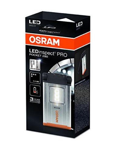 Lampe de poche LED magnétique Osram PRO Pocket 280 | Baladeuse Osram PRO Pocket 280 | Éclairage LeonLeds