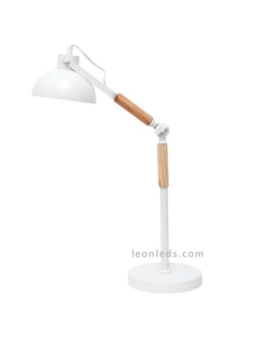 Lámpara de Sobremesa estilo Nórdico de la serie Upsala de Fabrilamp con casquillo E27 | LeonLeds.com