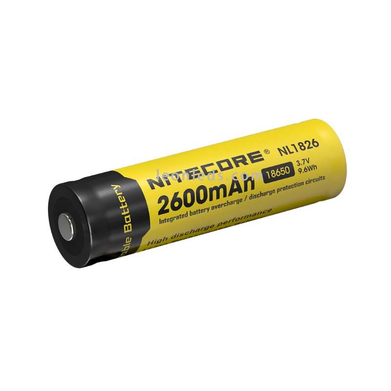 Bateria recargable 18650 litio li-ion Nitecore NL1826