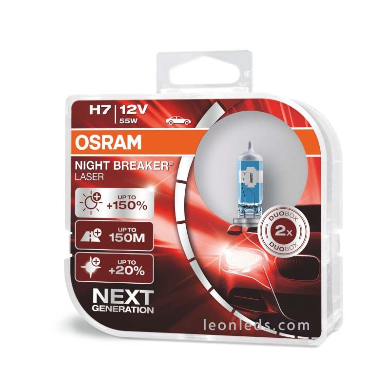 Osram H7 Night Breaker Laser Nouvelle Génération +150%