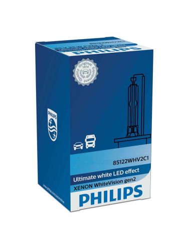 Ampoule Xénon D1S effet LED Philips D1S White Vision Gne 2 | Ampoules LeonLeds Philips Xénon