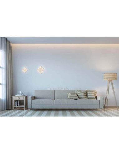 Applique murale d'intérieur Mantra Dakla Blanc 6426 | Plafonniers LED modernes