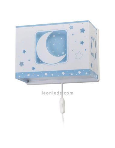 Applique pour enfant Blue 63238t Moon Light de Dalber | leonleds