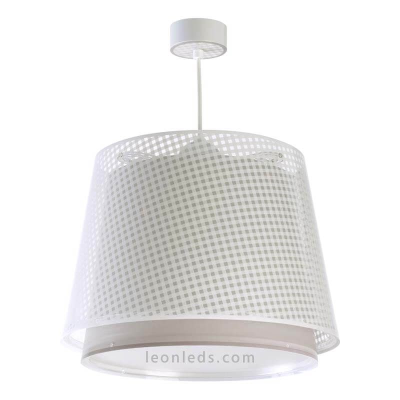 lampe bébé beige et blanc