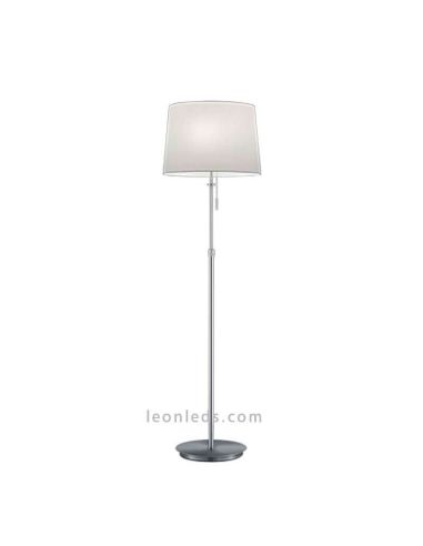 Lampadaire Lyon nickel mat