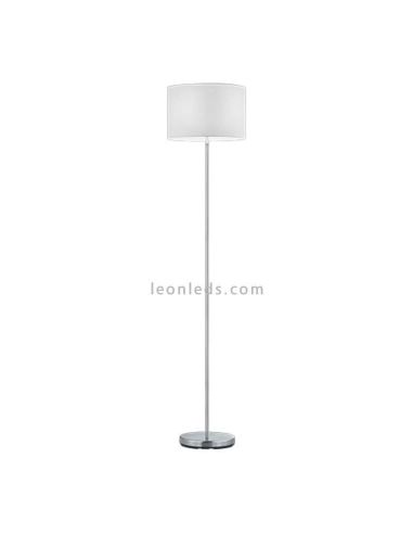 Candeeiro de chão branco da série hoteleira Trio Lighting