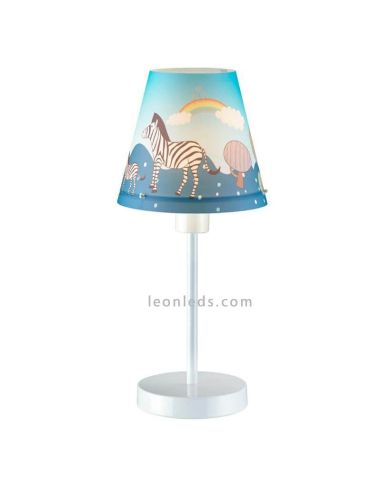 Lampe de table bleue de la série Noah | LeonLedlighting