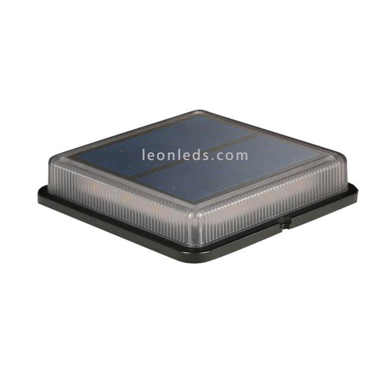 Balise LED solaire d'extérieur carrée Utu