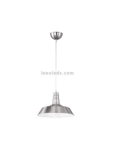 Suspension industrielle en nickel Will Trio Lighting