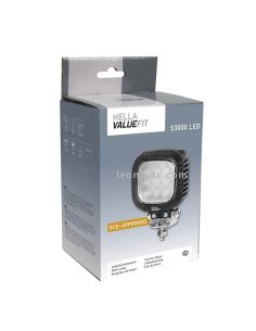 Faro LED de Trabajo Ovalado con soporte lateral Oval 100 Compact 12V/24V  1850Lm 1GA 996.761-171 Óptica de Trabajo - Hella