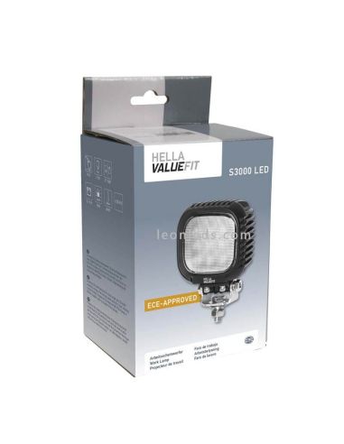 Lampe de travail LED Hella 3000Lm S3000 | leonleds