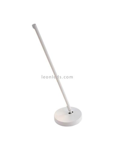 Candeeiro de mesa LED tocha 11 W branco fosco 6738