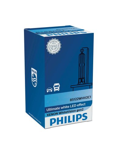 Ampoule D3S Philips Whitevision Gen2 42403WHV2C1 | Éclairage LeonLeds