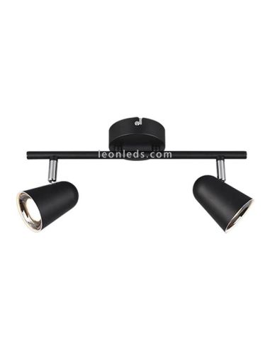 Regleta de 2 Focos LED orientable Toulouse Trio Lighting