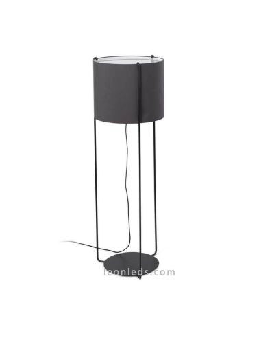 Lampadaire Drum Anthracite et Noir Faro Barcelona | leonleds