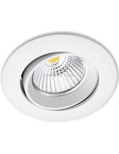 Spot encastrable LED orientable DOT Tilt Blanc ArkosLight | leonleds