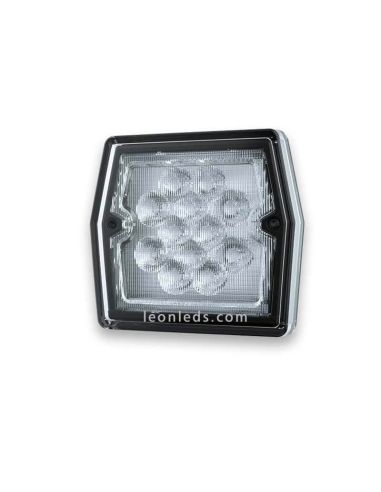 Luz de ré LED quadrada FT-224 Fristom | LeonLeds Iluminação