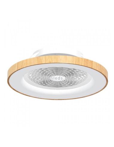 Ventilateur de plafond LED Bois Tibet 7126 Mantra Lighting | leonleds