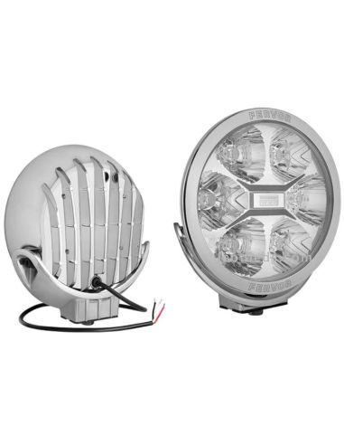 Phare LED Chrome Homologué Fervor 220 50Cd Wesem | Éclairage LeonLeds